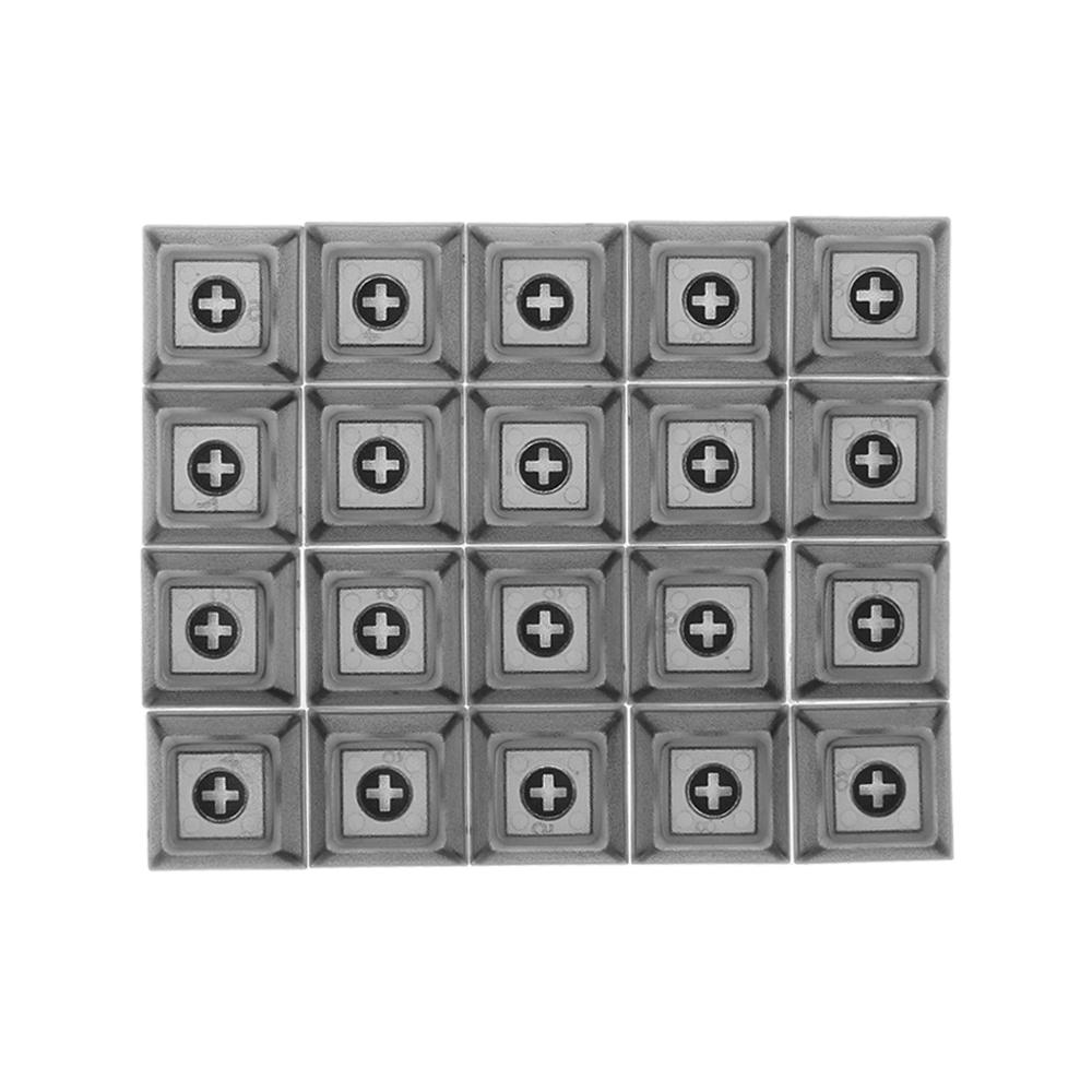20x PBT Keycaps DSA 1u Blank Printed Keycaps do Mechanicznej Klawiatury Gamingowej: BKT