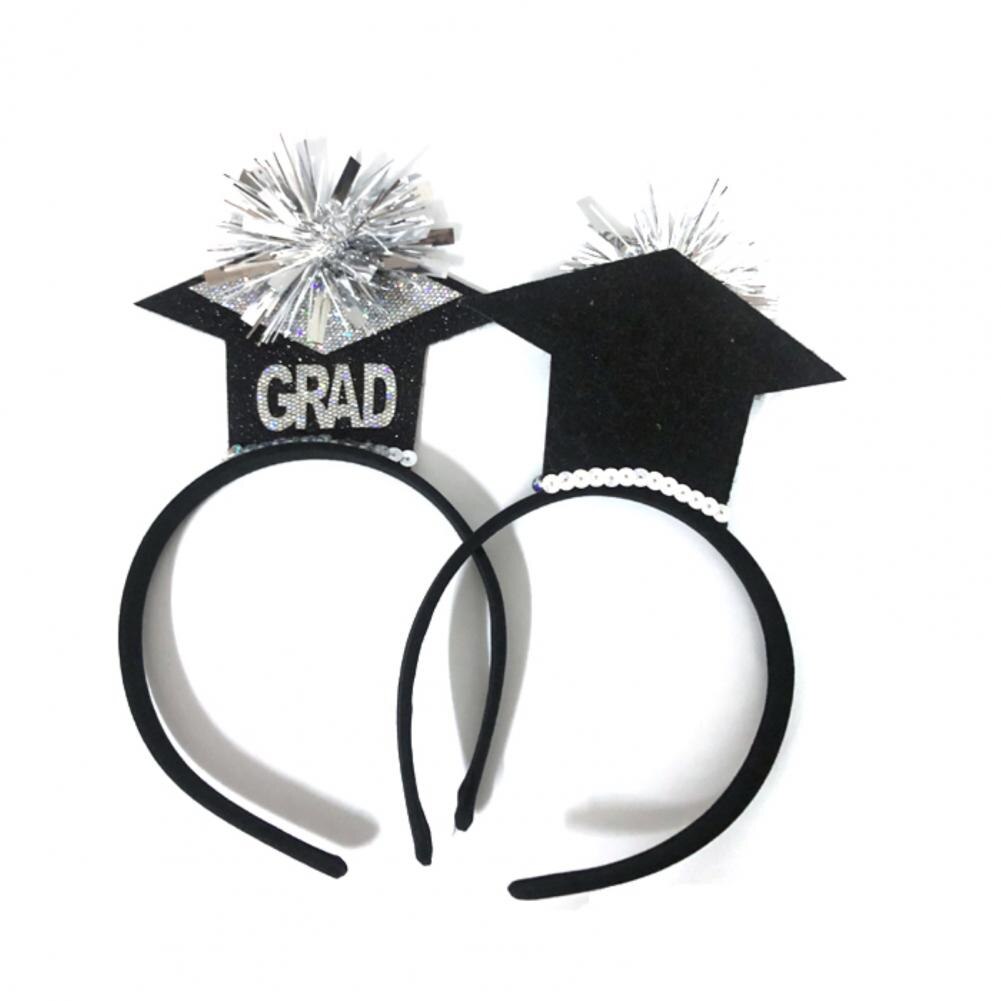 1 Pc 2022 Graduation Hat Head Wear Easy to Use Unbreakable Plastic Assorted Mini Grad 2022 Headdress Party Accessories