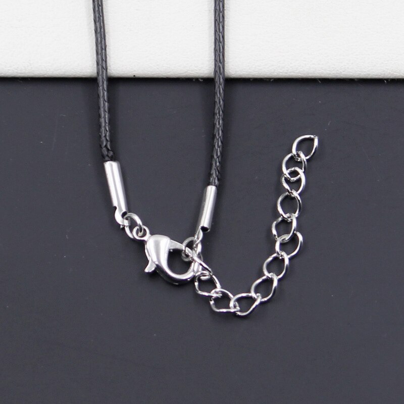 Da Sole di modo di Sole di Colore Argento Tibetano Del Pendente Della Collana Del Choker di Fascino Nero Cavo di Cuoio di Prezzi di Fabbrica del Regalo Fatto A Mano