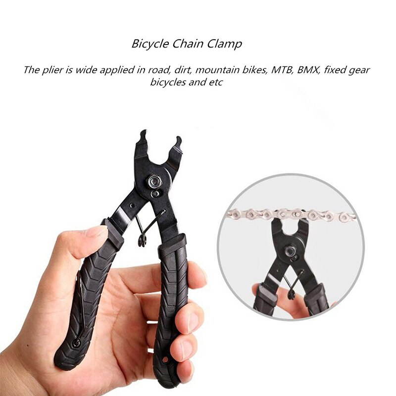 Fiets Ketting Klem Bike Chain Quick Link Tool Mount Klinknagel Sluiting Revisie Verwijderen Installeren Tang Fiets Reparatie Service Tool