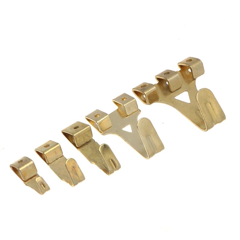 Kit para colgar imágenes, ganchos de diente de sierra y tornillos de alta resistencia, ganchos para marco de montaje en pared, 28GF, 250 Uds.