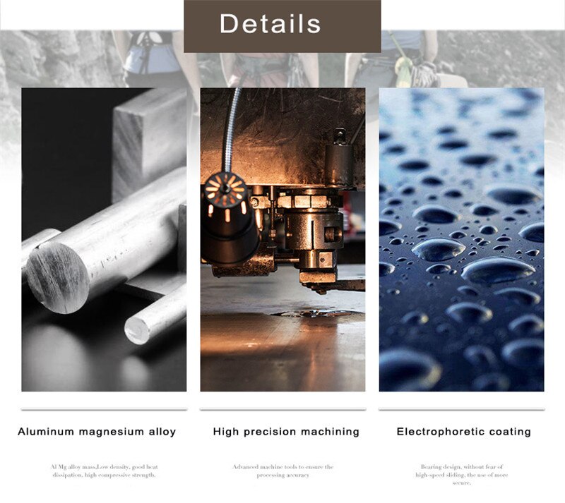 Lifting Aluminum small pulley Rock Climbing Equipment side plate single wheel Pull 20KN CE certification