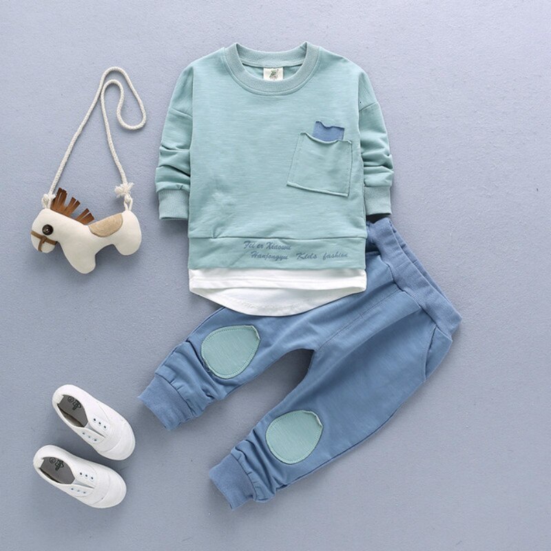 Costume pour enfants, ensembles de sport pour enfants, Style , vêtements de loisirs pour bébés garçons, costume 2 pièces, printemps et automne
