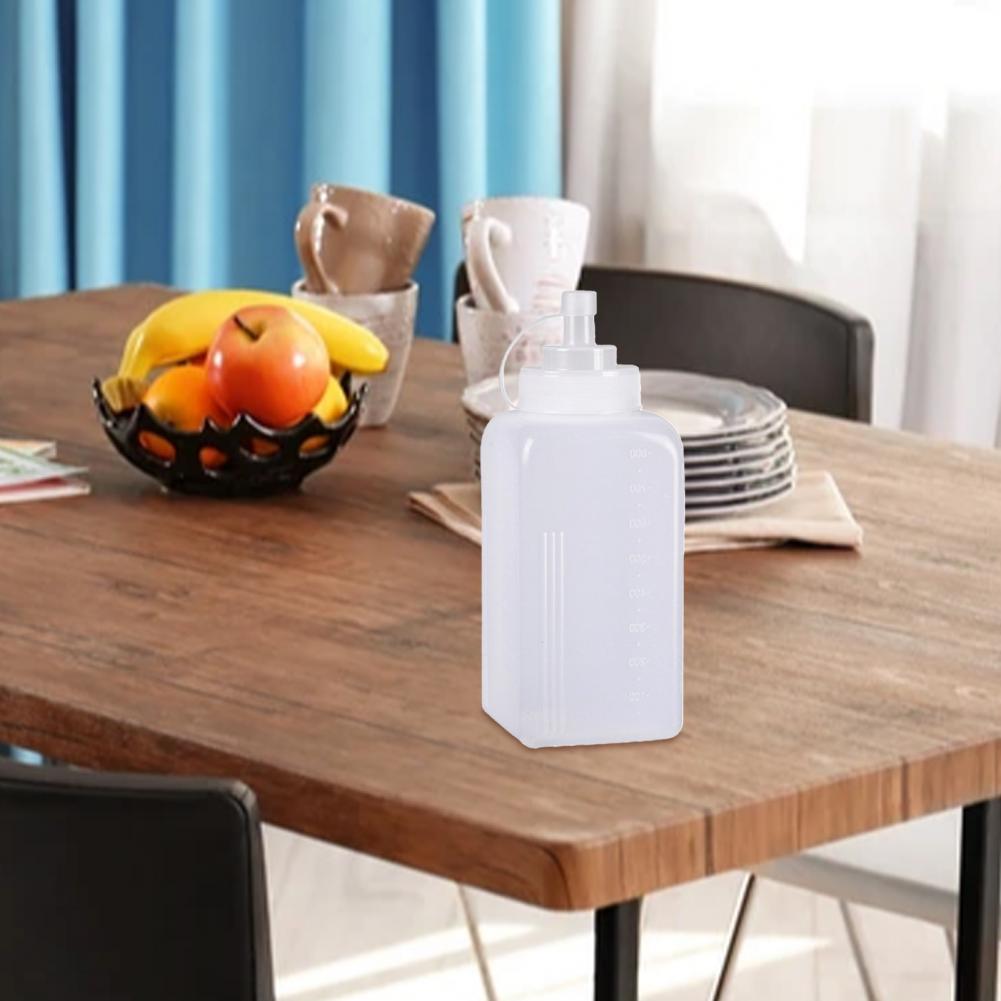 Easy Clean Safe Squeeze Squirt Bottle Large Capacity Condiment Bottles for Restaurant Condiment Bottle