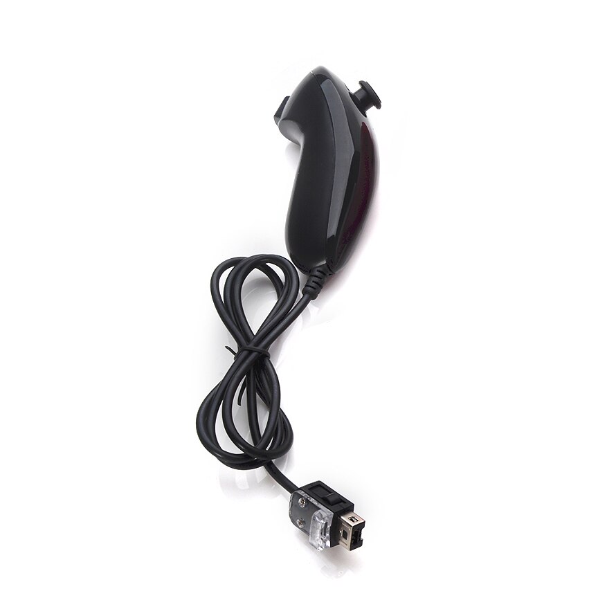 Mando a distancia para Nintendo Wii, Nunchuck multicolor,: black