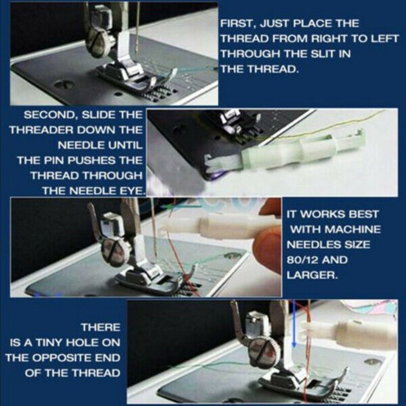 Sewing Needle Inserter Automatic Needle Threader Needle Threading Tool For Sewing Machine