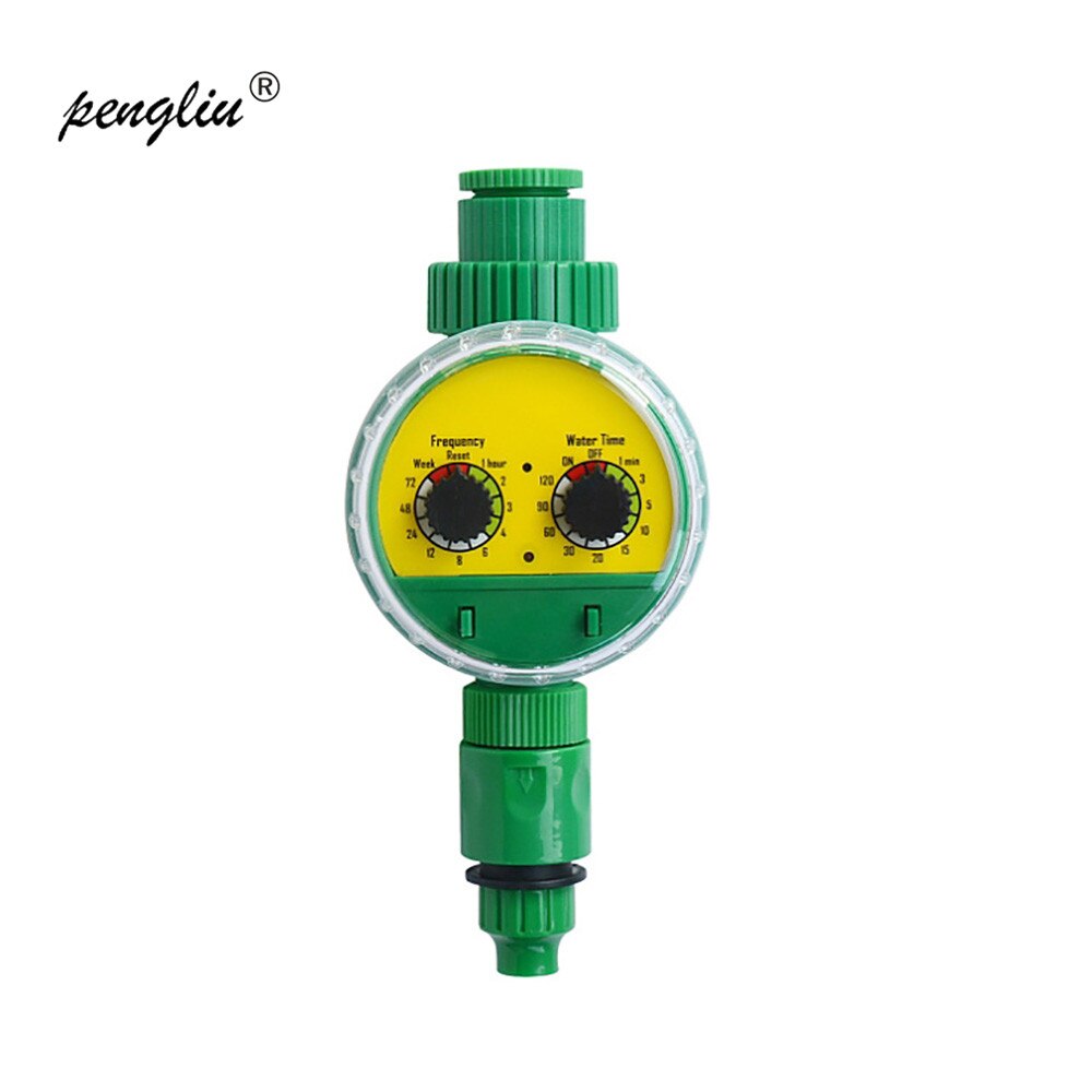Analogowy dwukanałowy plastikowy czasowy wyłącznik przepływu wody zawór wielofunkcyjny ogród automatyczny elektroniczny sterownik nawadniania kranu