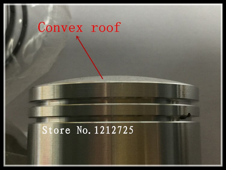 Two stroke Scooter AG100 AG 100 motorcycle Piston ring Piston diameter 52.5mm 12mm pin