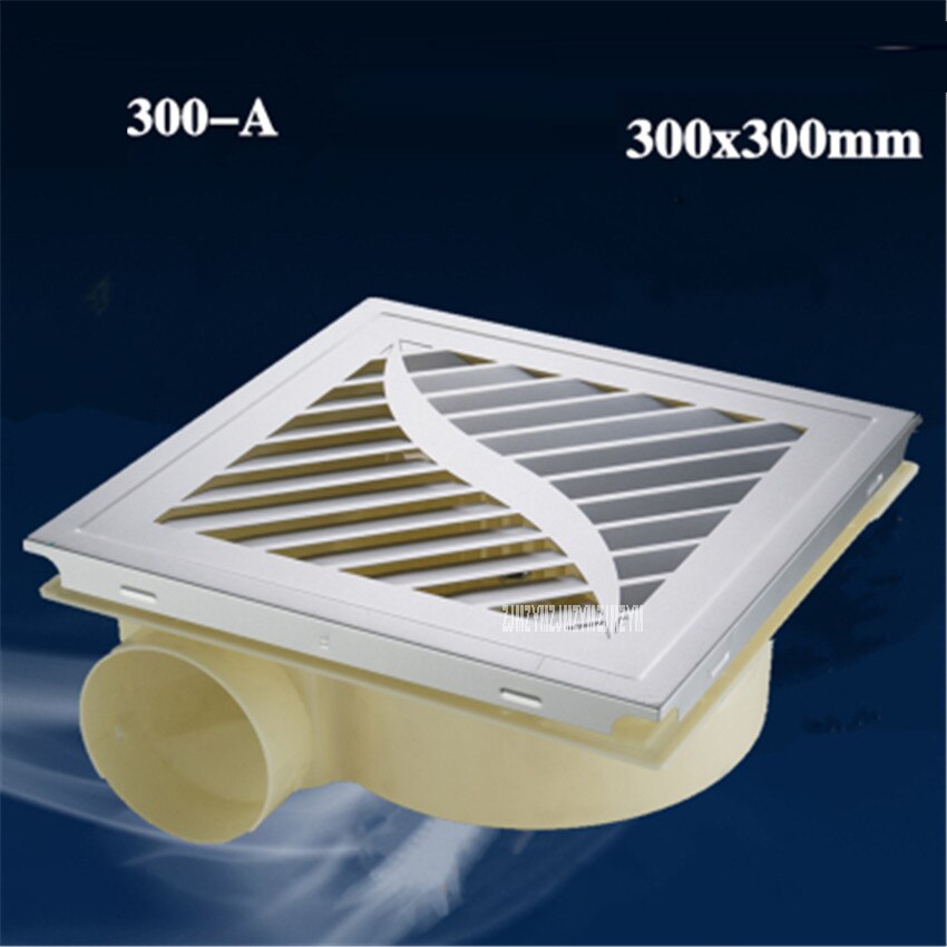 JC300-A Mini Wall Window Exhaust Fan Bathroom Kitchen Toilets Ventilation Fans Windows Exhaust Fan Installation hole 300*300mm