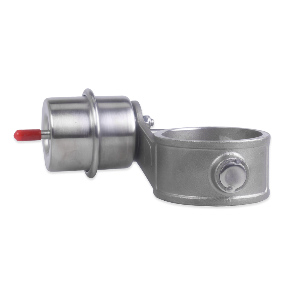 2.5&#39;&#39; 63mm Exhaust Control Valve Vacuum Actuator Open Style Cutout Downpipe