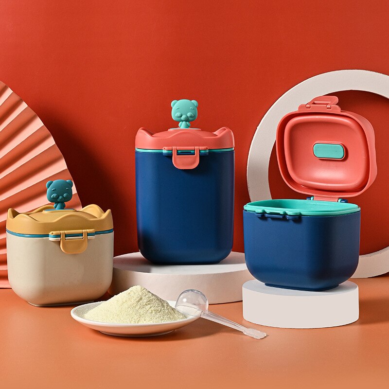 Baby Formula Dispenser Portable Milks Stackable Container Seal Infant Outdoor Milk Powder Packaging Infant Accessories