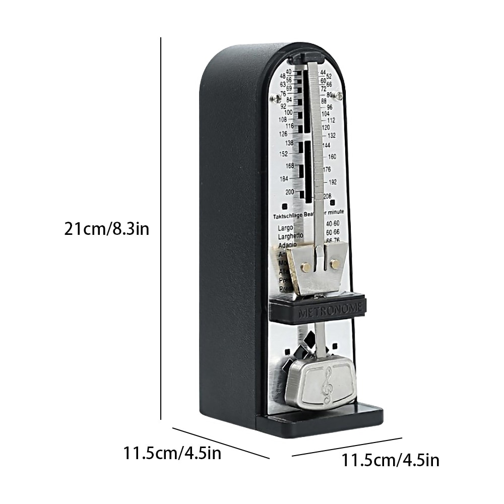 Portable Guitar Metronome Universal Mechanical Metronome Piano Guitar Violin Metronome Musical Instrument Accessories