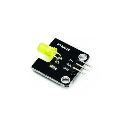 5mm LED licht emittierende modul für Arduino 5 farben Erhältlich: Yellow