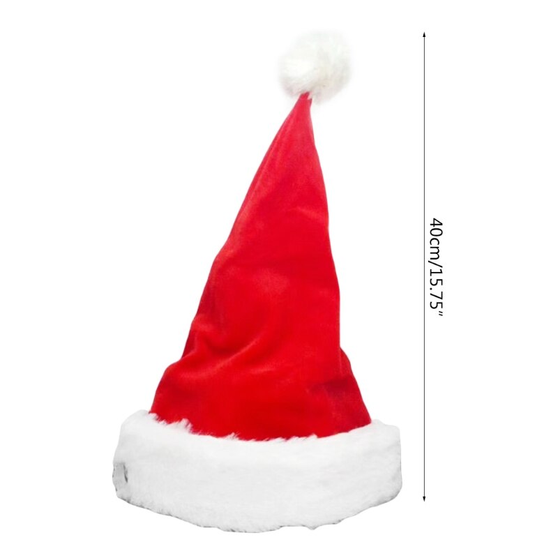 Christmas Decoration Ornaments Electric Christmas Hat with Singing and Dancing Function Funny Plush Cap Novel Christmas