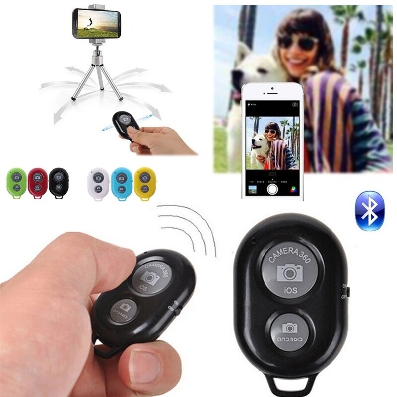 Bluetooth Fernbedienung Auslöser Foto Regler Adapter Iphone Android Mini Geschmack Für Selfie Telefon Kamera