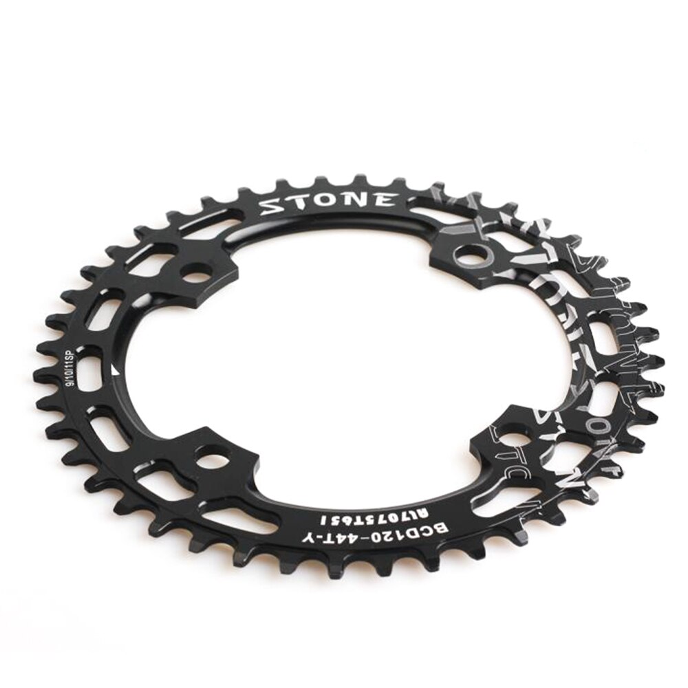Bicicleta de pedra único chainring bcd 120mm 36t-56t círculo chain ring 4 braços estreitos dentes largos para x9 xx chainwheel