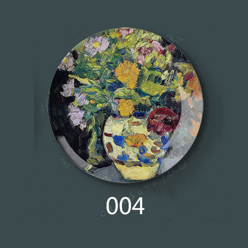 Dekorplater 8 tommer louis valtat oljemaleri dekorative kunstplater hjem vegg hall hengende: 4