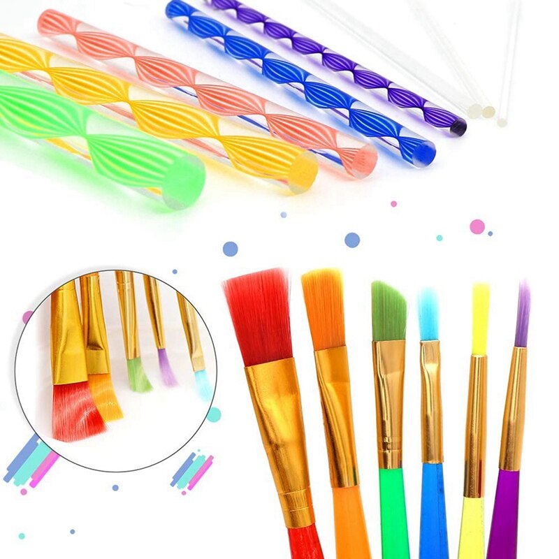 Mandala Dotting Tools, Painting Tool Kits Brushes Paint Tray for Painting Rocks Coloring Drawing and Art Supplies