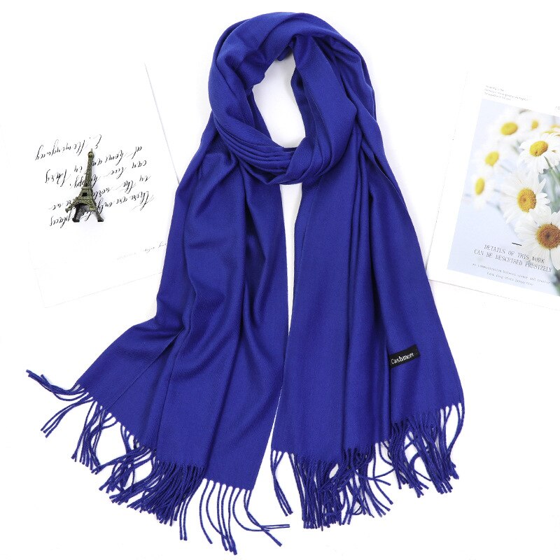 Sommer kvinner hijab skjerf tynne sjal og omslag dame solid kvinnelig hijab stoles lange kashmir pashmina foulard hodeskjerf