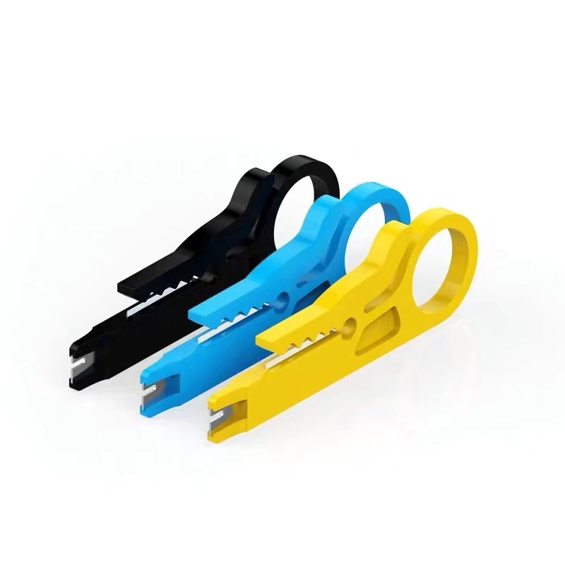 10PCS Hand Tools Simple Playing Card Stripping Cable Stripper Novel Pliers 3 Color Special