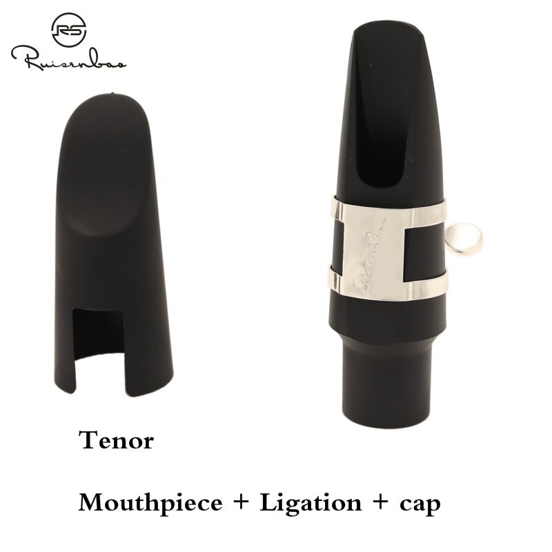 Reisenberg Bakelite Saxophone Ligation Cap For Alto Tenor Soprano Saxophone Brand Instrument Accessories Parts: Dark Grey