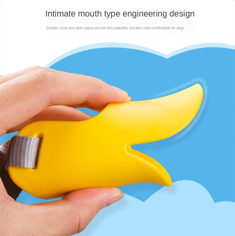 Dog Muzzle Anti-biting, Anti-calling, Anti-eating Teddy Mouthpiece Bark Stopper Pet Mask Pomeranian Corgi Dog Supplies