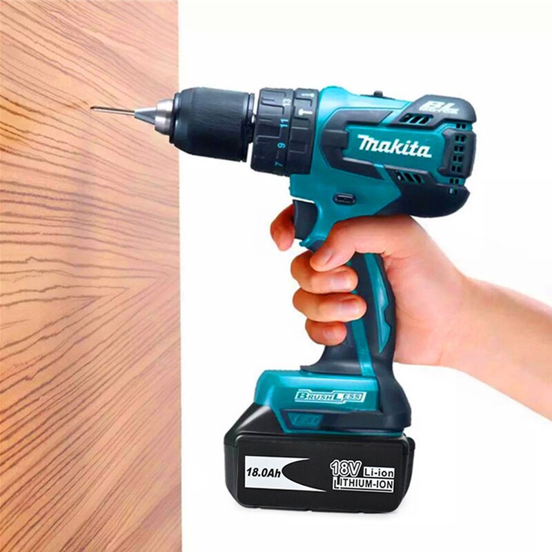 Original For Makita 18V 18000mAh 18.0Ah Rechargeable Power Tools Battery with LED Li-ion Replacement LXT BL1860B BL1860 BL1850