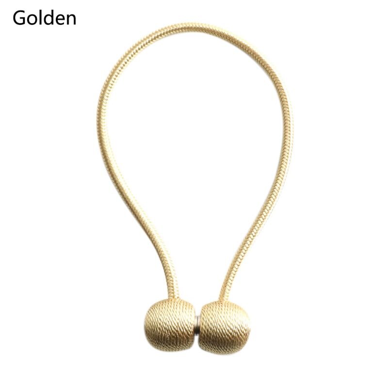 Magnetische Bal Gordijn Tiebacks Vastzetmogelijkheden Terugloopsper Gesp Clips Accessoire Gordijn Staven Accessoires 2 Stuks: GO