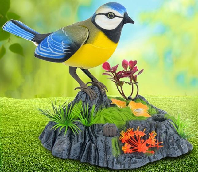 Chirping Dancing Bird with Motion Sensor Activation, Singing Chirping Birds Toy: 510F