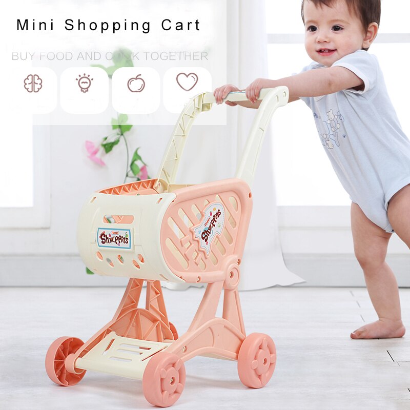 Winkelwagen Kinderen Pretend Play Toys Mini Winkelwagen Abs