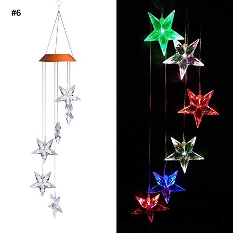 Moulin à vent en spirale 8 styles | En forme de vent, tournant à couleurs changeantes, décoration de maison, décoration de jardin, lumière en spirale: 5