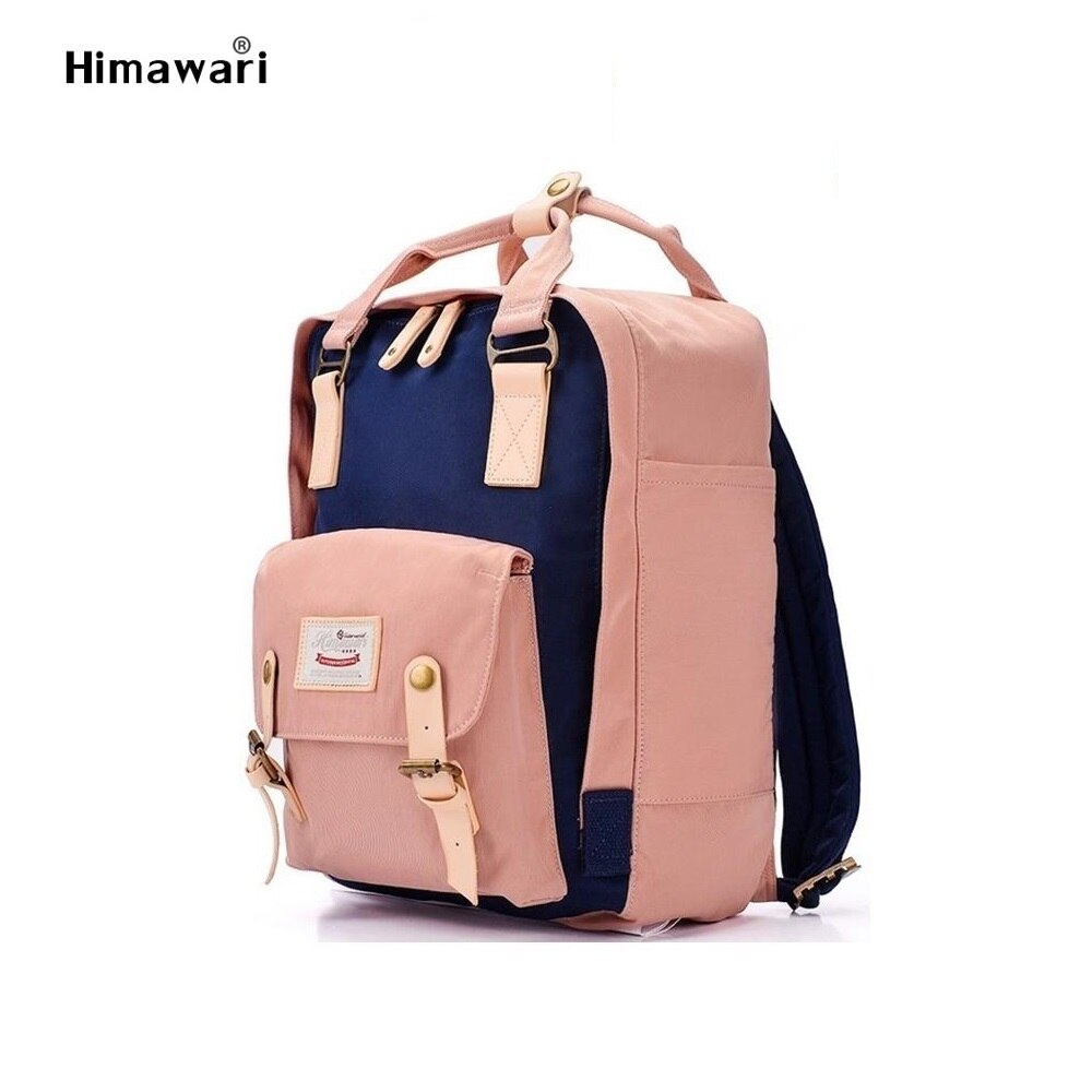 Himawari-Mochila de nailon impermeable para mujer, morral escolar de gran capacidad, bolso de viaje para ordenador portátil, no1