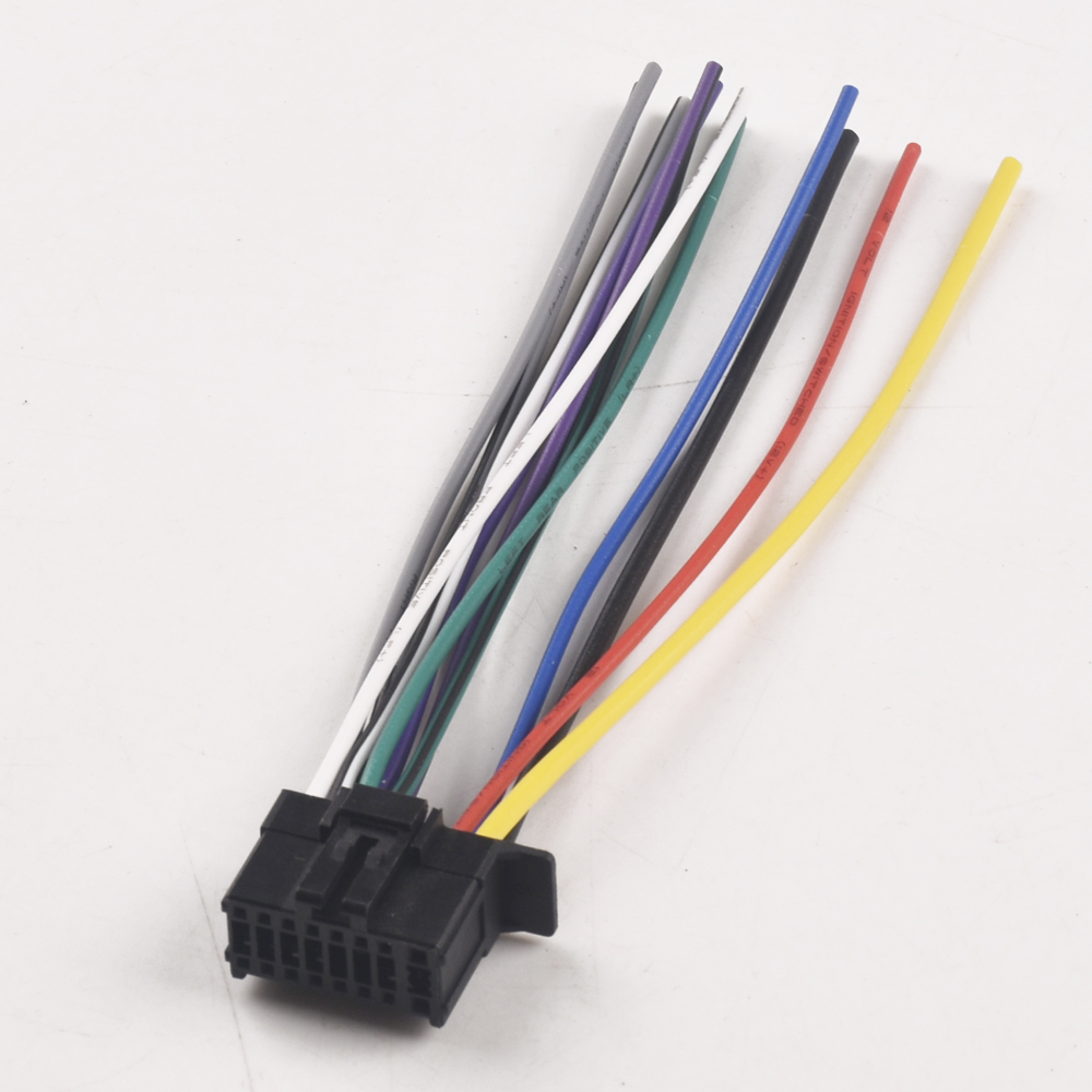 Cable de arnés de Radio de coche, Conector de 16 pines para CD Pioneer