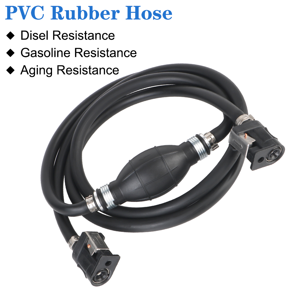 For car outboard motor boat marine engine oil hose pipe connection fuel diesel line hose 2m/3m length fuel pump pipe 8mm diameter
