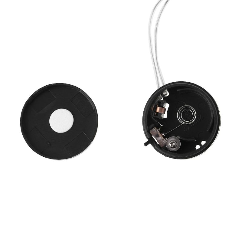2Pcs Button Cell Battery Holder Mini Adapter With Wire ON/OFF Switch Leads CR2032 Storage Box