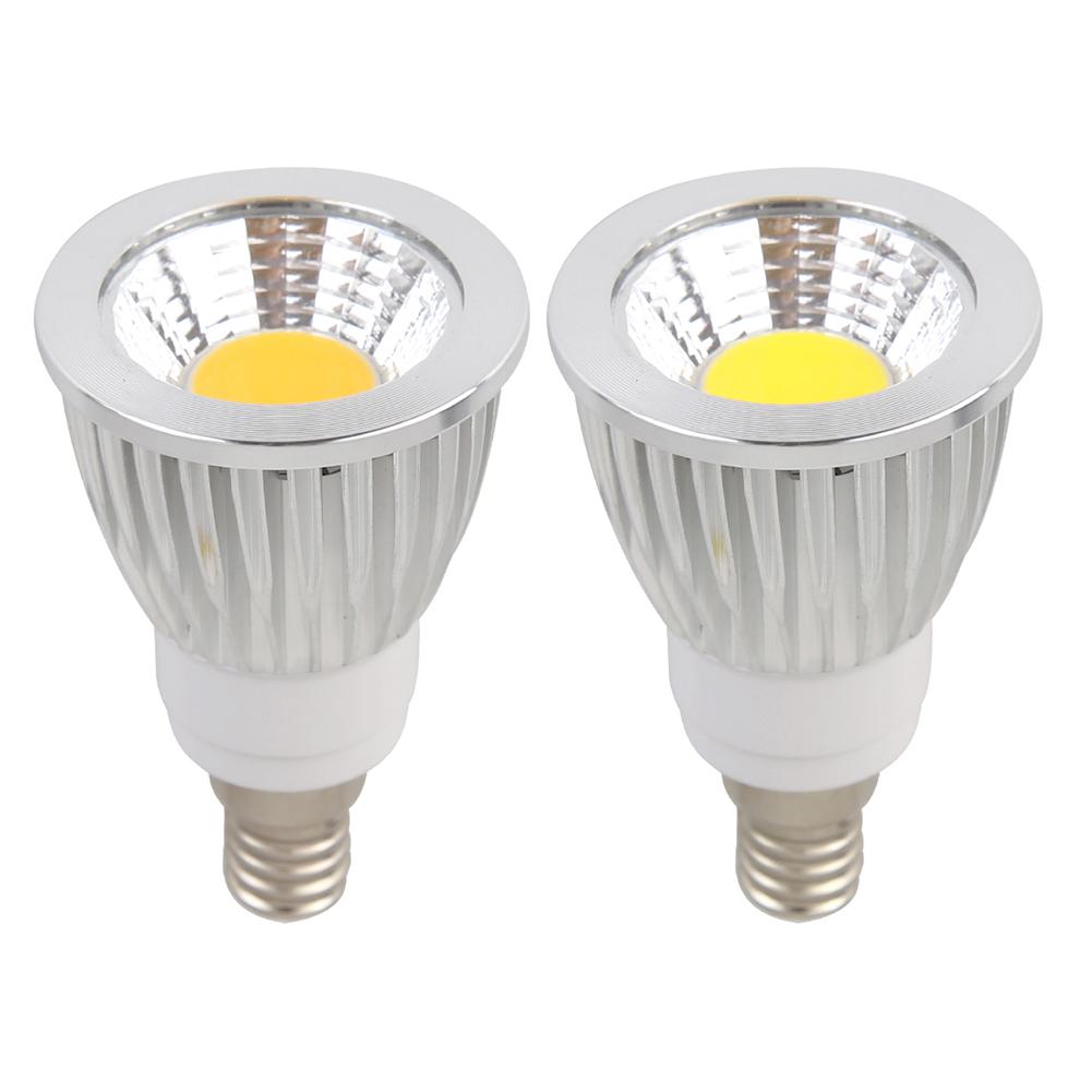 E14 Led Energiebesparing Cob Gloeilamp AC85-265V Cob Led Spotlight 15W Lamp Voor Thuis Decoratie Warm/Koel wit