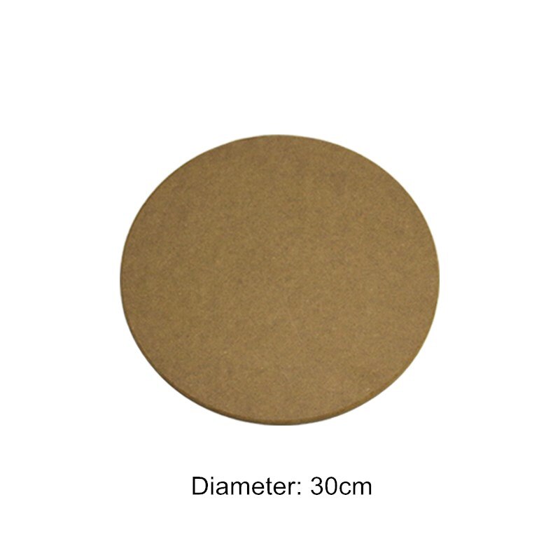 Tablero de densidad de cerámica, placa de compresión de secado, mesa de arena, modelo, placa inferior, losa de dibujo para hornear, 15/25/30CM: diameter 30cm