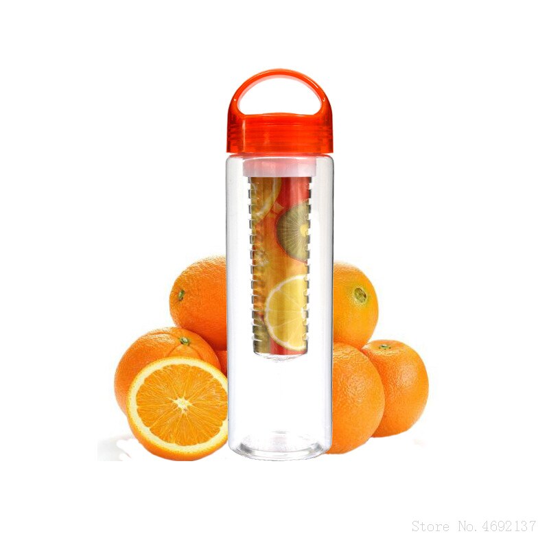 800Ml/1000Ml Bpa Gratis Fruit Infuser Water Fles Draagbare Sap Shaker Reizen Sport Drinken Flessen Detox Water fles: 800ml C7