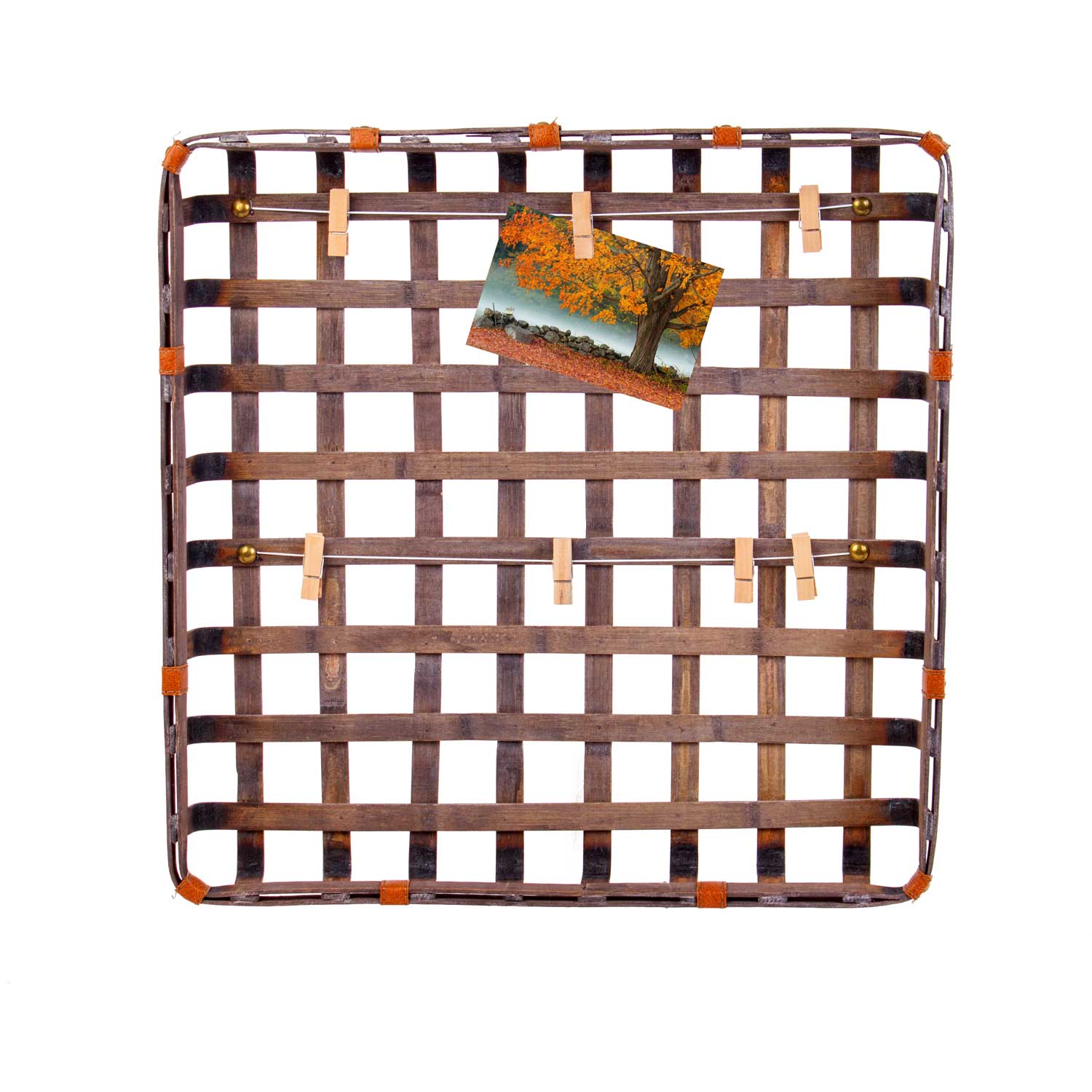 Euro Flora Decorative Wooden Photo Board 52x6x52 Cm