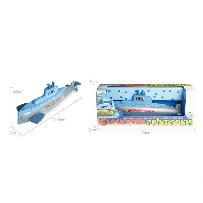 8 styles Kids Clockwork Submarine Water Toys Simulation Little Submarine Rocket Bathing Bathtub Shower Toys for Kids Play Water