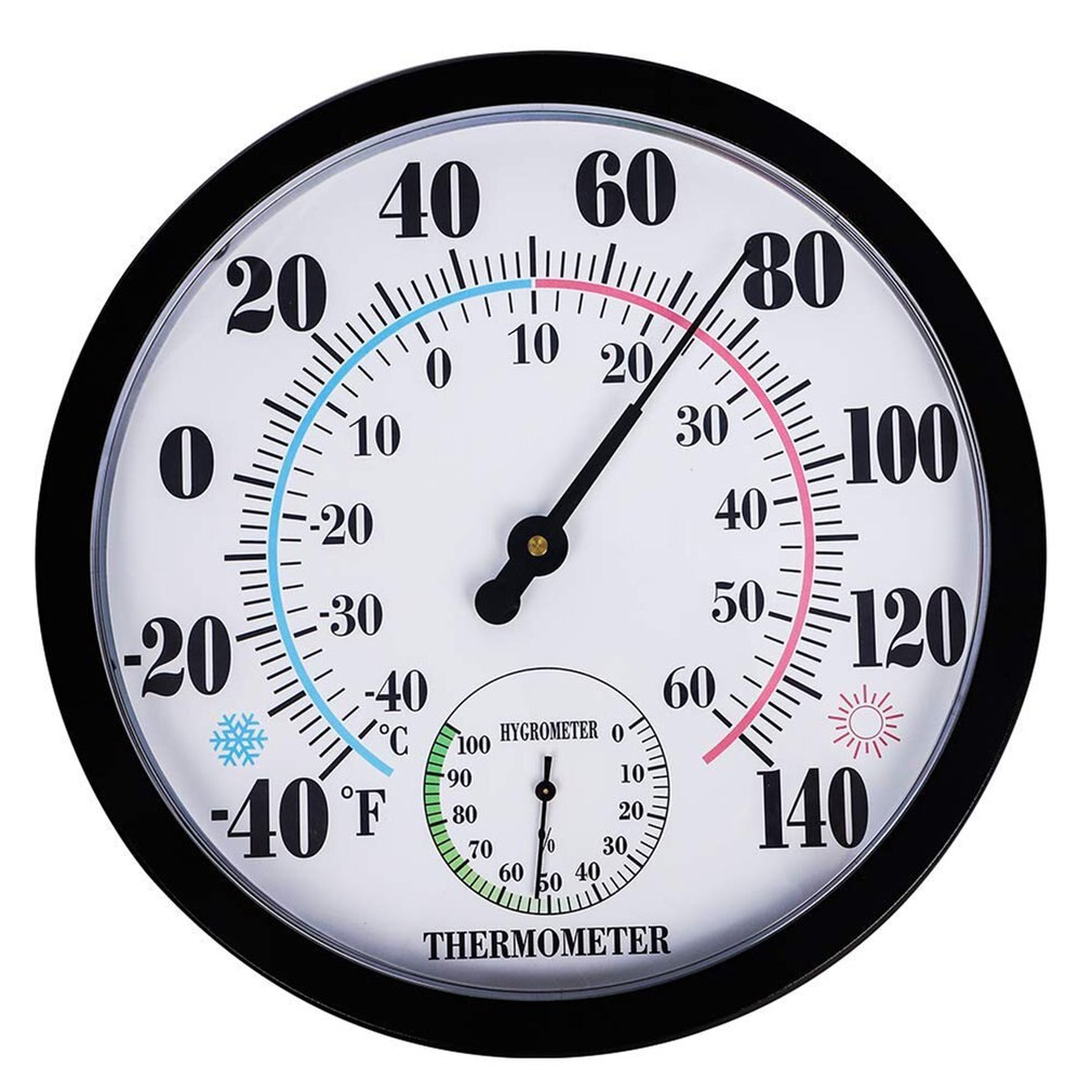 TH9250P-25CM Thermometer Plastic Shell Indoor Air Hygrometer Portable Outdoor Environmental Thermometer: 1