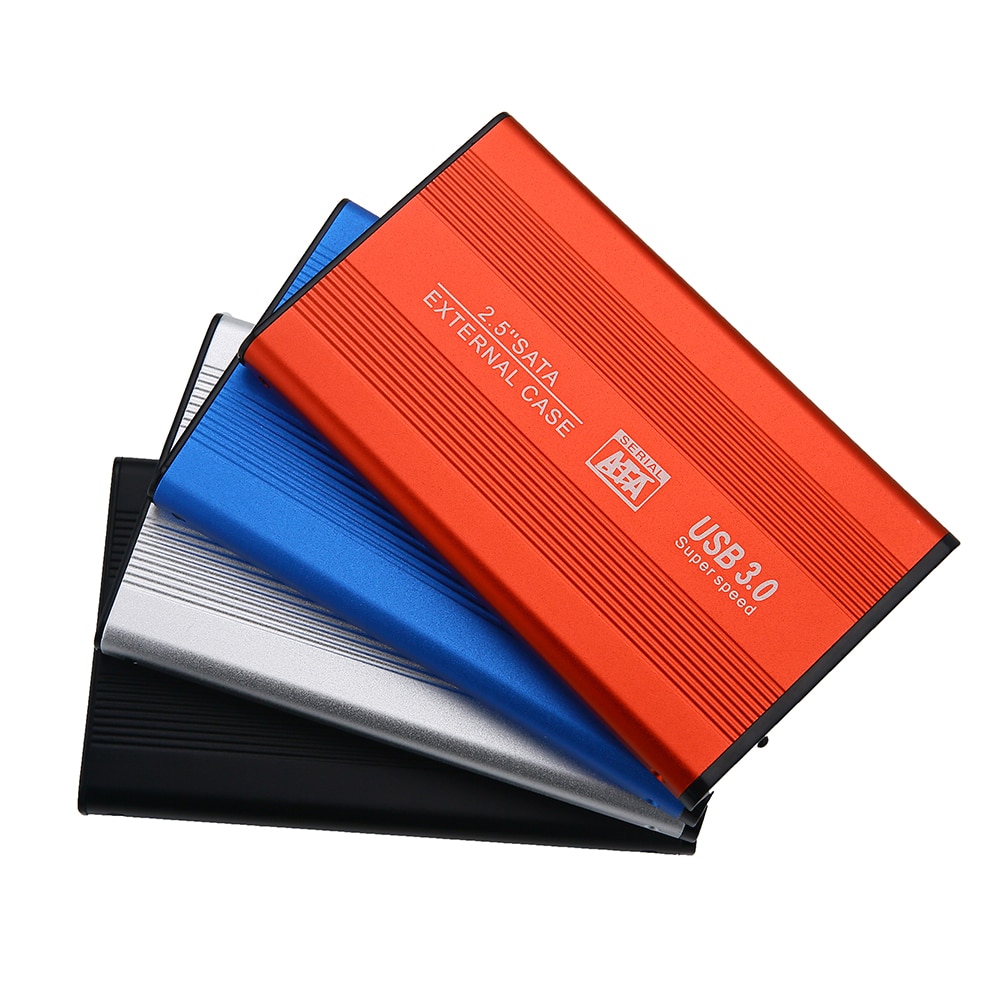 2.5 Inch Notebook Sata Hdd Case Naar Sata Usb 3.0 Ssd Hd Hard Drive Disk Externe Opslag Behuizing Doos met Usb 3.0 Kabel