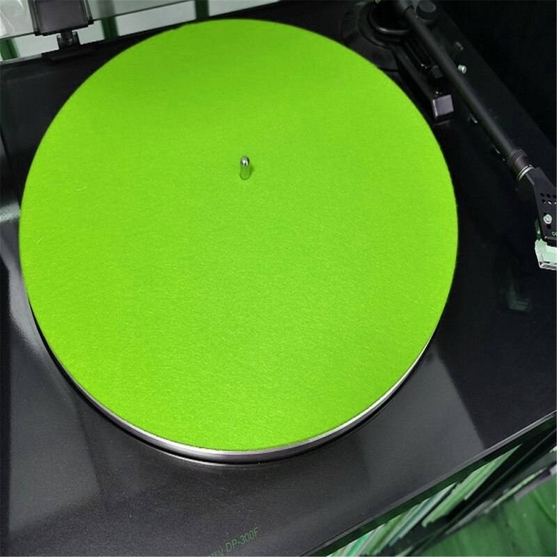 Vilt Draaitafel Platter Mat Lp Slip Mat Audiophile 295Mm Diameter Voor Lp Vinyl Record