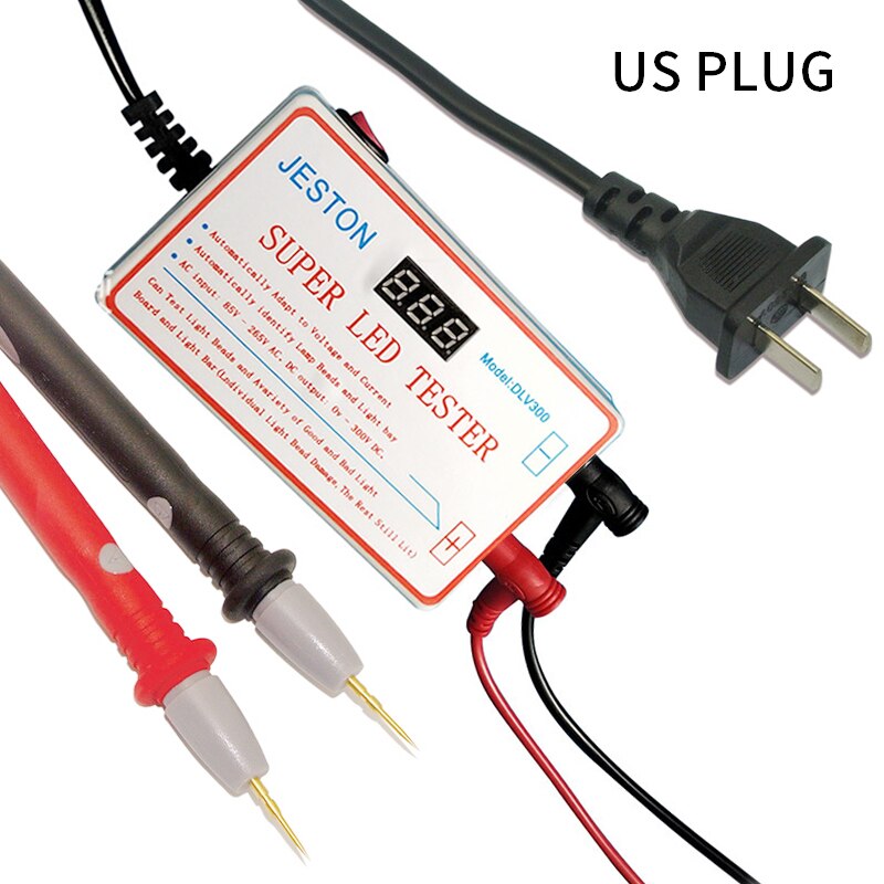 LED Backlight Strip Light Bead Lamp Strip Tester Free LCD TV Repair And Inspection Tool-1 Set: US PLUG