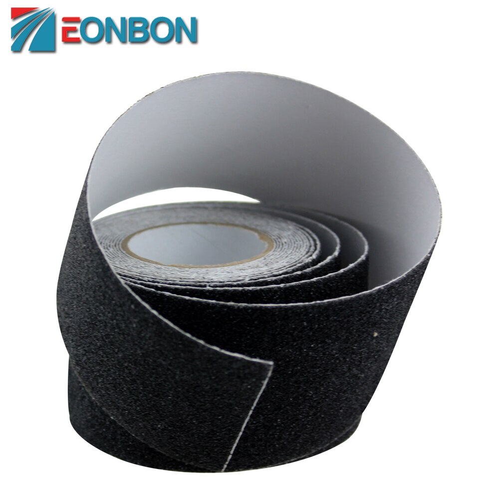 Good 2inx10ft Black Waterproof Anti Skid Grip Tape PVC Anti Slip Safety Warning Tape