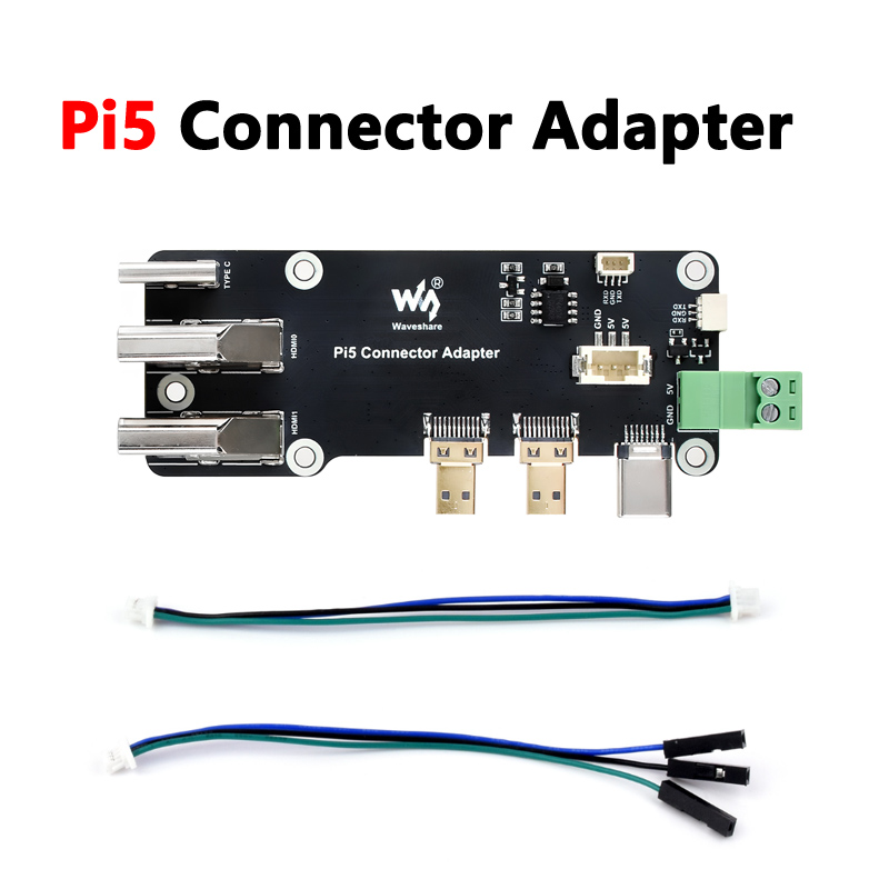 Raspberry Pi 5/4B easy Adapter Micro HDMI to HDMI 4K All Ports To Pi's USB Side: Default Title