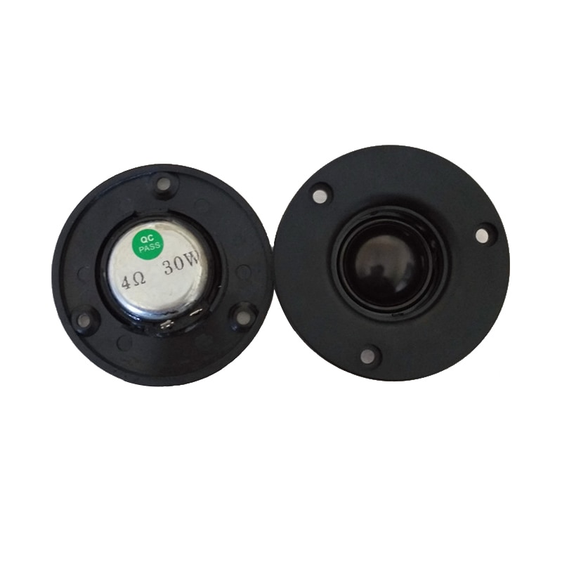 2PCS 3 inch Tweeter Speaker Stereo Speakers Unit Ribbon Dome Tweeter 4 ohm 30 W Super Tweeter Cars Pure HIFI Tweeter