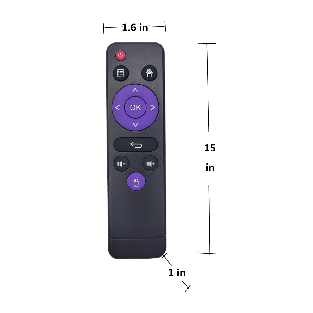 Télécommande universelle pour H96 Max H616 MX10 Pro Android TV Box, contrôleur IR pour décodeur Mx10 Mini H96 Mini