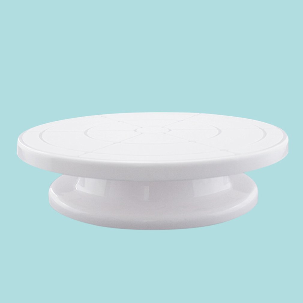 Abs Plastic Rotating Turntable Cake Stand Can Be Turned Round Decorating Turntable