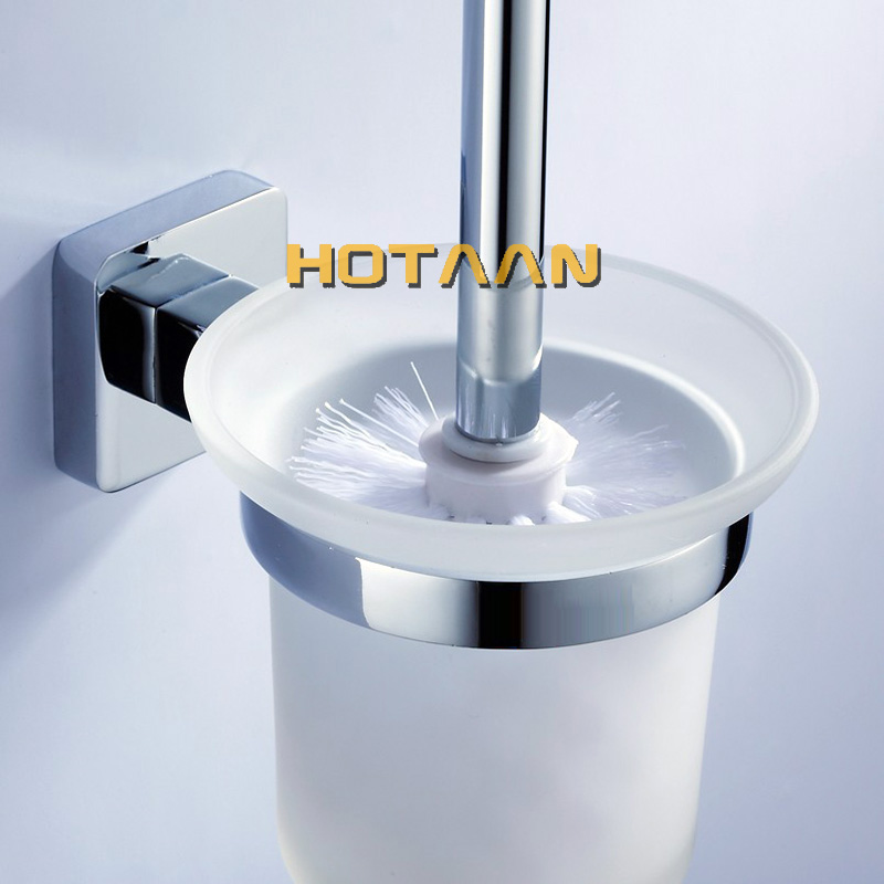 Hotaan Rvs Badkamer Accessoires Set,Robe Haak, Papier Houder, Handdoek Bar, Zeep Mand, badkamer Sets, Chroom 810700T
